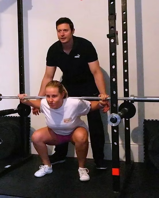 Conrad Nel coaching a client at Potentia